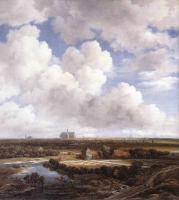 Jacob van Ruisdael - View Of Haarlem With Bleaching Grounds